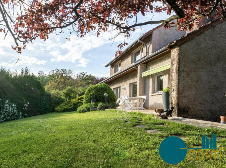 Maison d'architecte en demi-niveaux des années 80s à la conception et aux volumes uniques entourée de verdure - Thionville